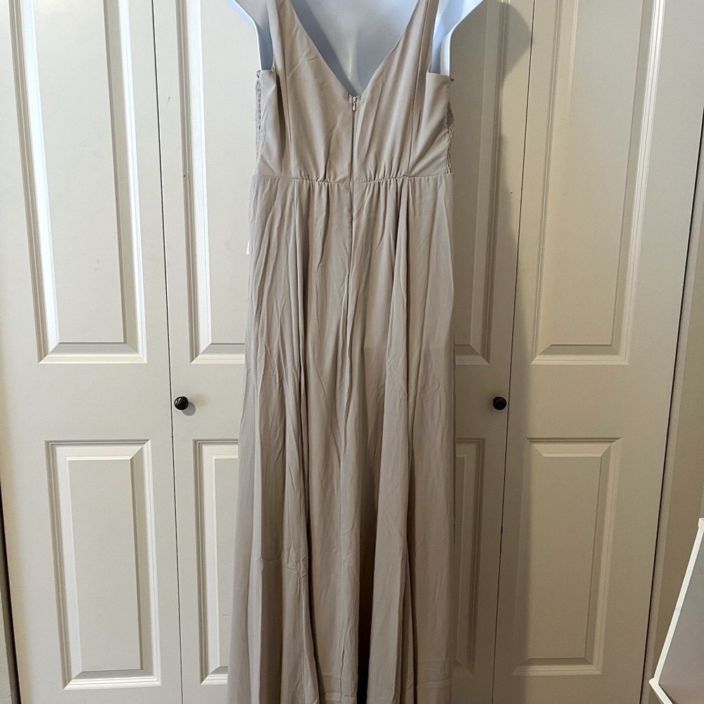 π€β¨ Show Me Your Mumu Tan Maxi Dress β Size 1XL β New With Tags β¨π€ *cross-listed - Picture 4 of 6